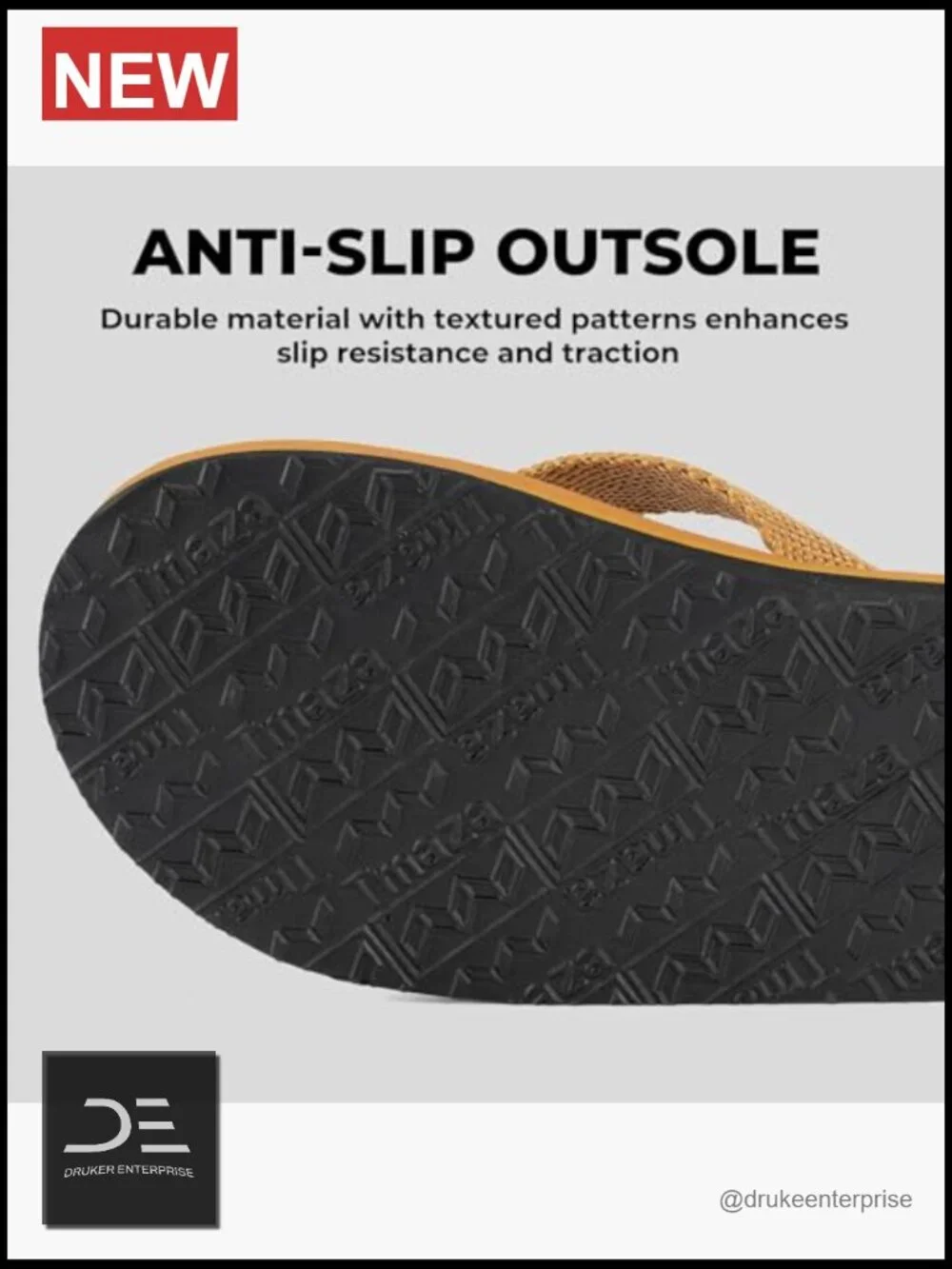 Canvas Flip Flops with Arch Support for Summer Beach